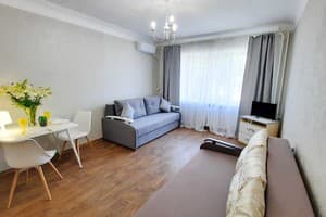 Alex Apartments. White rotunda. 1