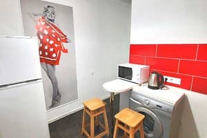 Alex Apartments. White rotunda. 13