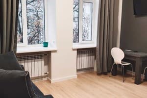 Апарт-готель Central Apartments. Апартаменти двомісний невеликі дворівневі  з кухнєю 4-2 1