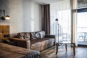Готель M1 Club Hotel. Делюкс двомісний з терасою, вид на море 1