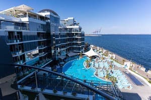 Спа-отель NEMO Hotel Resort & SPA. Люкс двухместный Панорамный вид на море +1 6