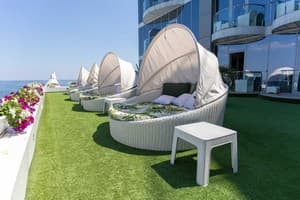 Спа-отель NEMO Hotel Resort & SPA. Стандарт двухместный с терассой, боковой вид на море 4