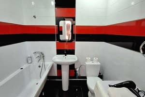 Однокомнатная с 2 кроватями, ванной и кондиционером. Alex Apartments 12