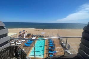 Апарт-отель Посейдон. Апартаменты двухместный с видом на море балконом 2