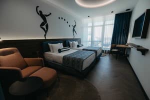Гостинично-ресторанный комплекс Spatium Medical & Wellness Hotel. Супериор двухместный с раздельными кроватями и видом на море 1