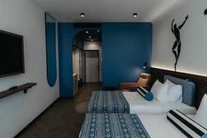 Гостинично-ресторанный комплекс Spatium Medical & Wellness Hotel. Супериор двухместный с раздельными кроватями и видом на море 3