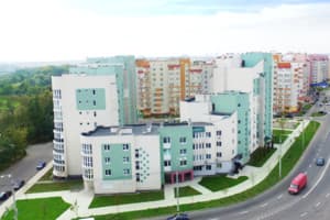 Квартира Трехкомнатная SKY HOUSE. Бесключевой доступ. (Район Подолья). Апартаменты двухместный  28