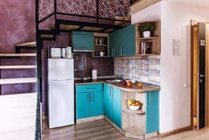 Апарт-отель U House. Апартаменты 4-местный двухуровневые 32 3